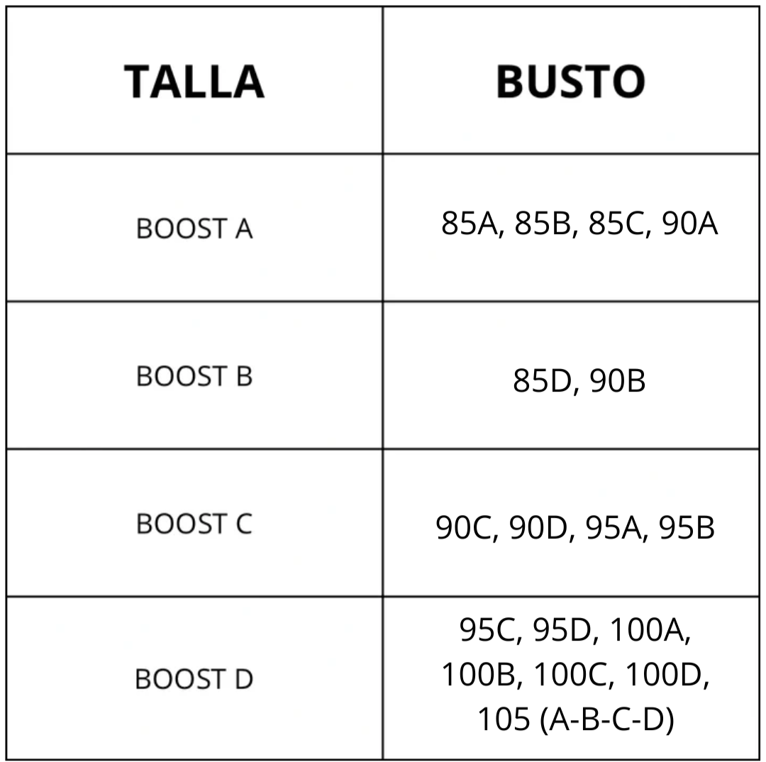 BOOST BOO ®️ - Almohadilla Pegajosa Para Aumentar 2 Tallas Más Tu Busto