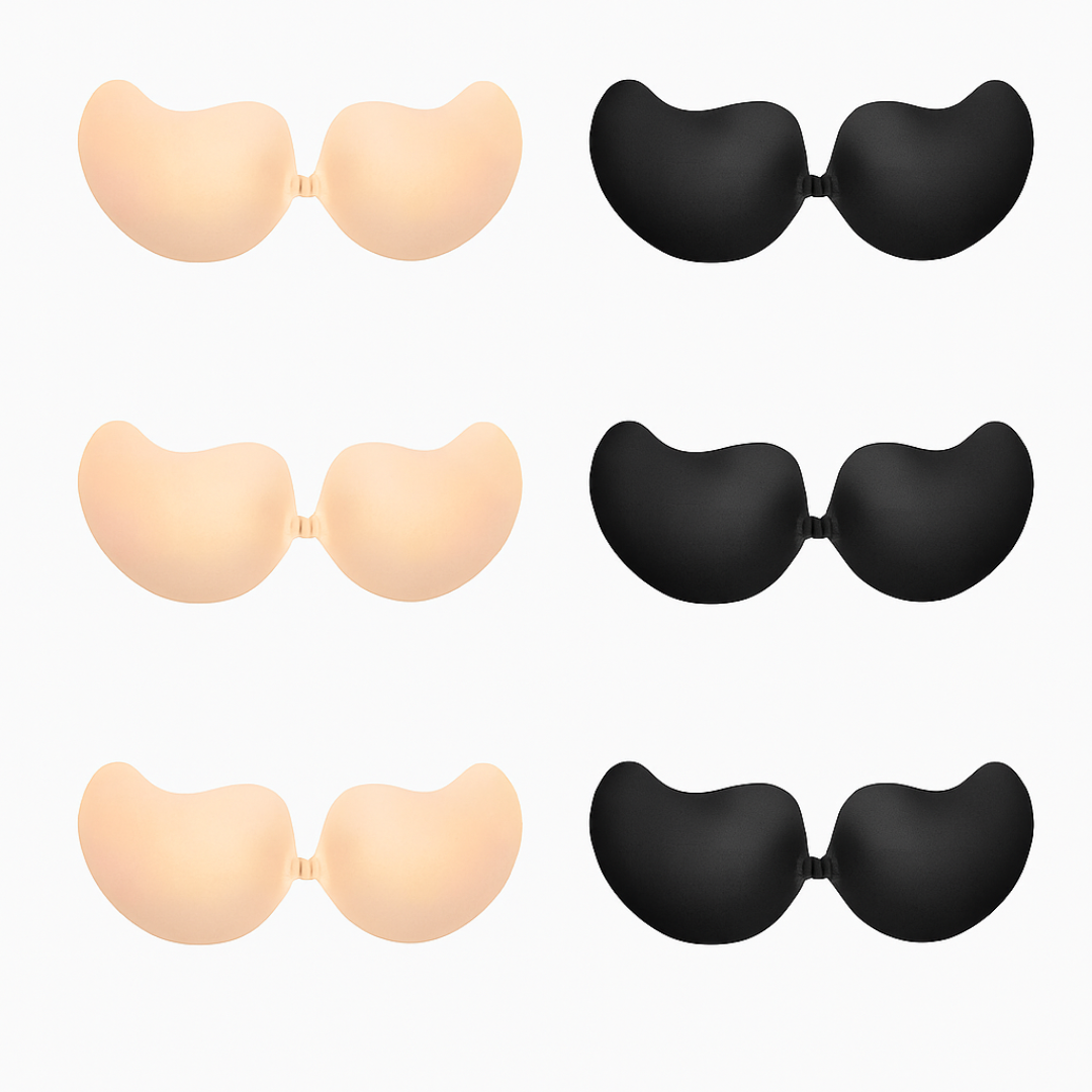 Reggiseno BOOST invisibile, senza spalline e schiena scoperta - 6 pezzi al prezzo di 3