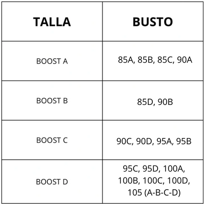 BOOST BOO ®️ - Almohadilla Pegajosa Para Aumentar 2 Tallas Más Tu Busto