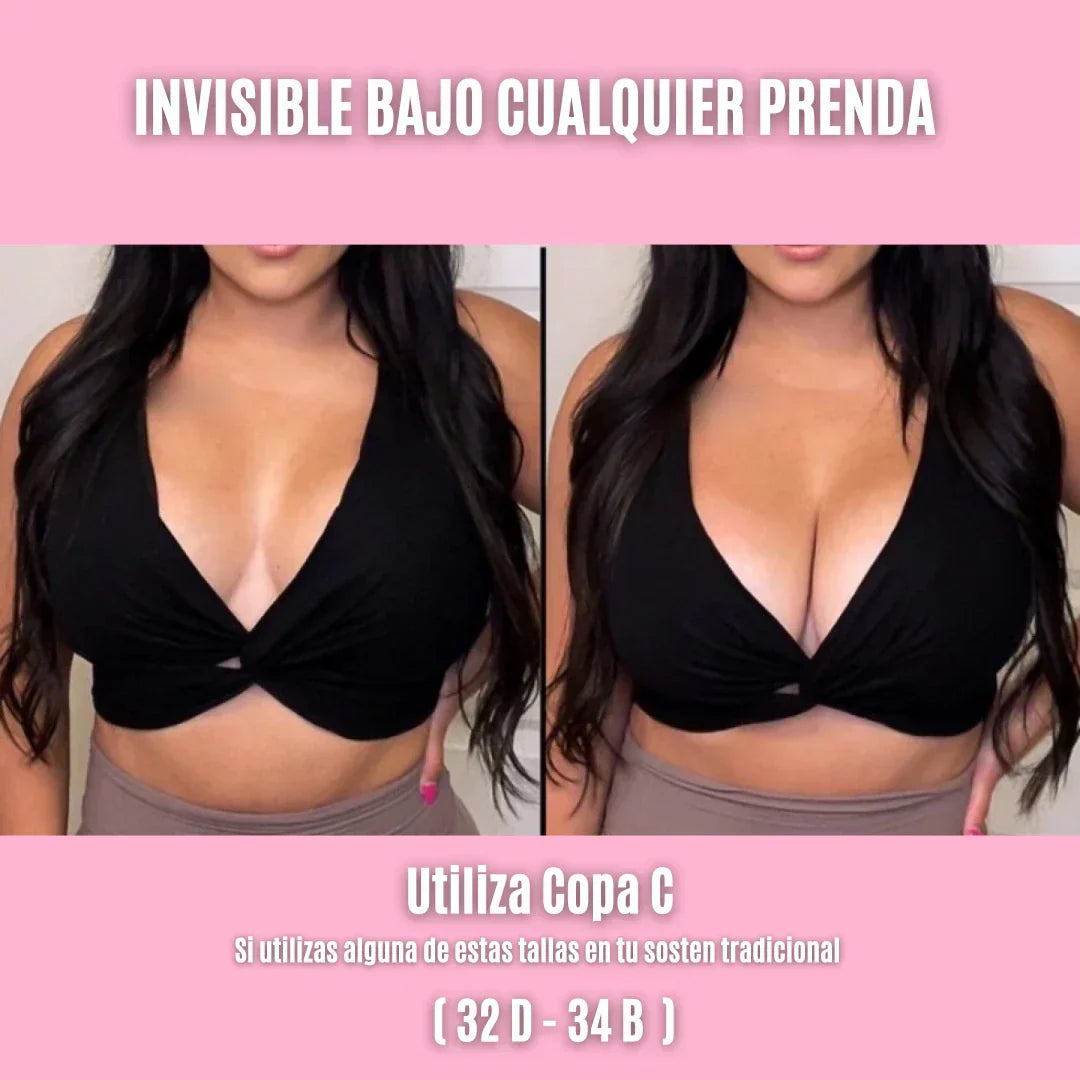 BOOST ®️ - Almohadilla Pegajosa Para Aumentar 2 Tallas Más Tu Busto