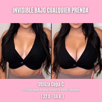 BOOST ®️ - Almohadilla Pegajosa Para Aumentar 2 Tallas Más Tu Busto