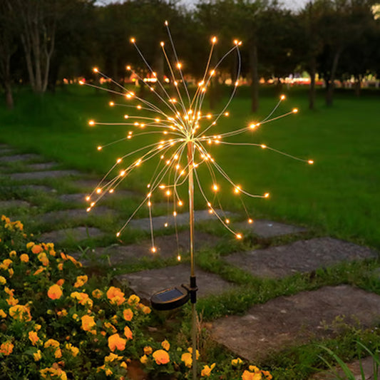 ❤️ Guirlandes lumineuses de jardin à énergie solaire