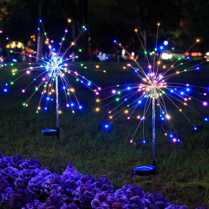 ❤️ Guirlandes lumineuses de jardin à énergie solaire