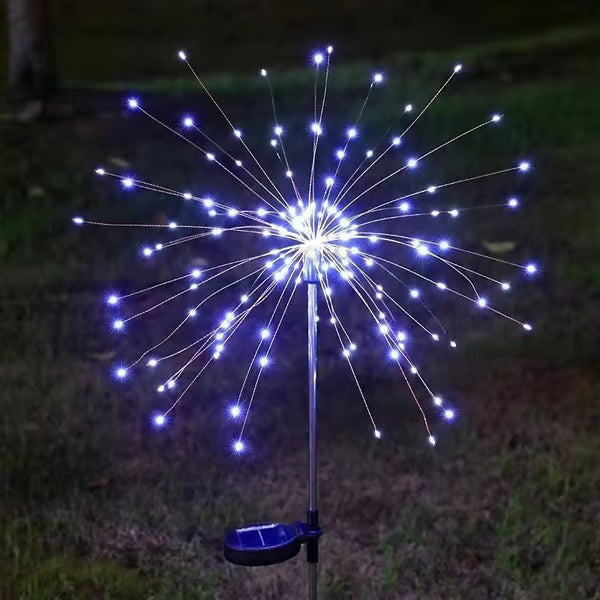 ❤️ Guirlandes lumineuses de jardin à énergie solaire