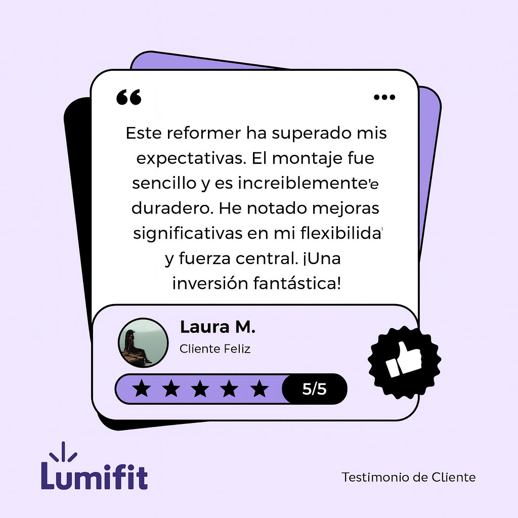 Lumifit® Pilates Reformer Portable